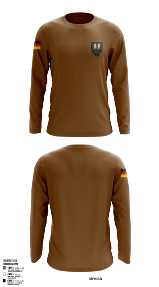 Long Sleeve Performance Shirt, 4./PuPiBtl.1 FFB Zg., , Teamtime, Team time, sublimation, custom sports apparel, team uniforms, spirit wear, spiritwear, sports uniforms, custom shirts, team store, custom team store, fundraiser sports, apparel fundraiser