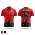 Maize Jr Eagles Short Sleeve Performance Polo - 1