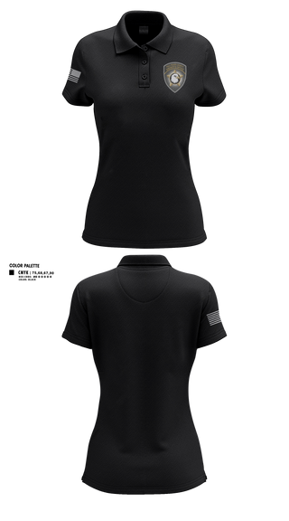 Womens Short Sleeve Performance Polo, Fall River Sheriffs Office, Police, Teamtime, Team time, sublimation, custom sports apparel, team uniforms, spirit wear, spiritwear, sports uniforms, custom shirts, team store, custom team store, fundraiser sports, apparel fundraiser