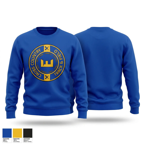 Crew Neck Sweatshirt, Eastwood, Track & Field, Teamtime, Team time, sublimation, custom sports apparel, team uniforms, spirit wear, spiritwear, sports uniforms, custom shirts, team store, custom team store, fundraiser sports, apparel fundraiser