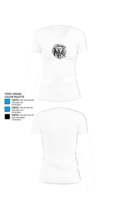 Warhill Cross Country 62657644 Women's Short Sleeve V-neck Shirt - 18