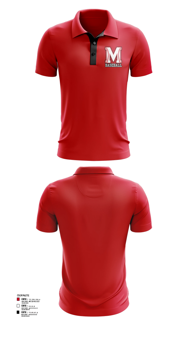 Short Sleeve Performance Polo, McEwen Baseball, Baseball, Teamtime, Team time, sublimation, custom sports apparel, team uniforms, spirit wear, spiritwear, sports uniforms, custom shirts, team store, custom team store, fundraiser sports, apparel fundraiser