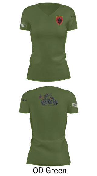 Womens Short Sleeve Vneck Shirt, 124th FRSD, , Teamtime, Team time, sublimation, custom sports apparel, team uniforms, spirit wear, spiritwear, sports uniforms, custom shirts, team store, custom team store, fundraiser sports, apparel fundraiser