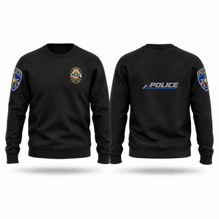 Crew Neck Sweatshirt, GENERIC TEXAS POLICE OFFICER, Police, Teamtime, Team time, sublimation, custom sports apparel, team uniforms, spirit wear, spiritwear, sports uniforms, custom shirts, team store, custom team store, fundraiser sports, apparel fundraiser