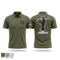 1st LAAD / Alpha/Hogs Short Sleeve Performance Polo - 1
