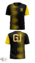 Golden Jaguaretts Dance/Step Team 62513420 Short Sleeve Performance Shirt - 2