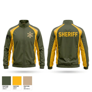 Windbreaker, Riverside county sheriff, Police, Teamtime, Team time, sublimation, custom sports apparel, team uniforms, spirit wear, spiritwear, sports uniforms, custom shirts, team store, custom team store, fundraiser sports, apparel fundraiser