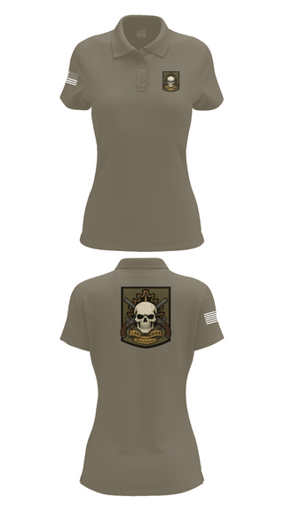 Womens Short Sleeve Performance Polo, 430th MP Detachment, , Teamtime, Team time, sublimation, custom sports apparel, team uniforms, spirit wear, spiritwear, sports uniforms, custom shirts, team store, custom team store, fundraiser sports, apparel fundraiser