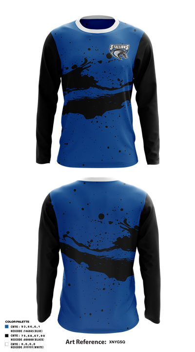 Marshall Christian Long Sleeve Performance Shirt 1