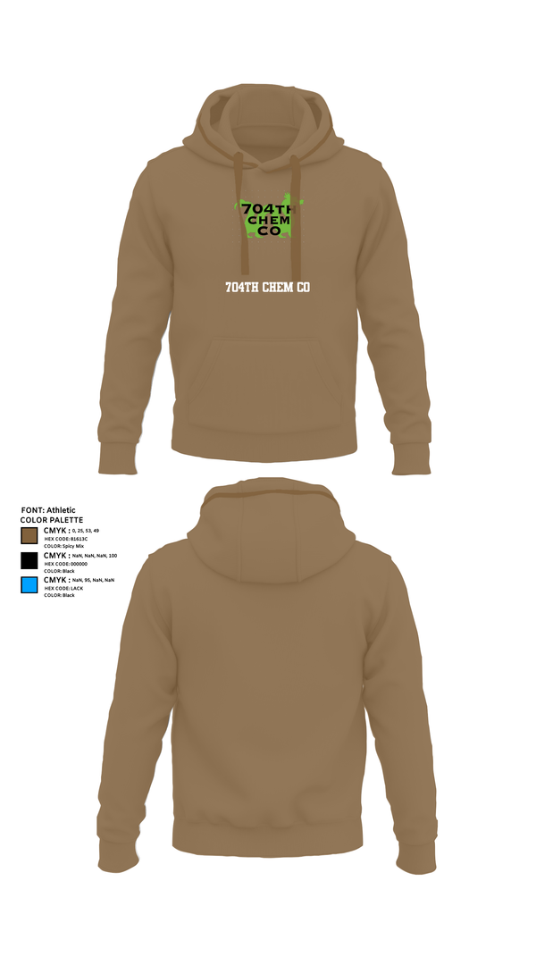 Hoodie, 704th Chem Co, , Teamtime, Team time, sublimation, custom sports apparel, team uniforms, spirit wear, spiritwear, sports uniforms, custom shirts, team store, custom team store, fundraiser sports, apparel fundraiser