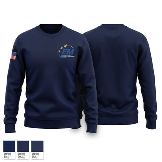 Crew Neck Sweatshirt, Cherokee County Emergency Management, Fire Department, Teamtime, Team time, sublimation, custom sports apparel, team uniforms, spirit wear, spiritwear, sports uniforms, custom shirts, team store, custom team store, fundraiser sports, apparel fundraiser