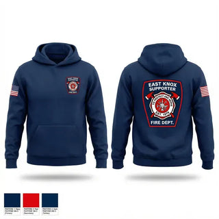 Hoodie, East Knox Supporter, Fire Department, Teamtime, Team time, sublimation, custom sports apparel, team uniforms, spirit wear, spiritwear, sports uniforms, custom shirts, team store, custom team store, fundraiser sports, apparel fundraiser