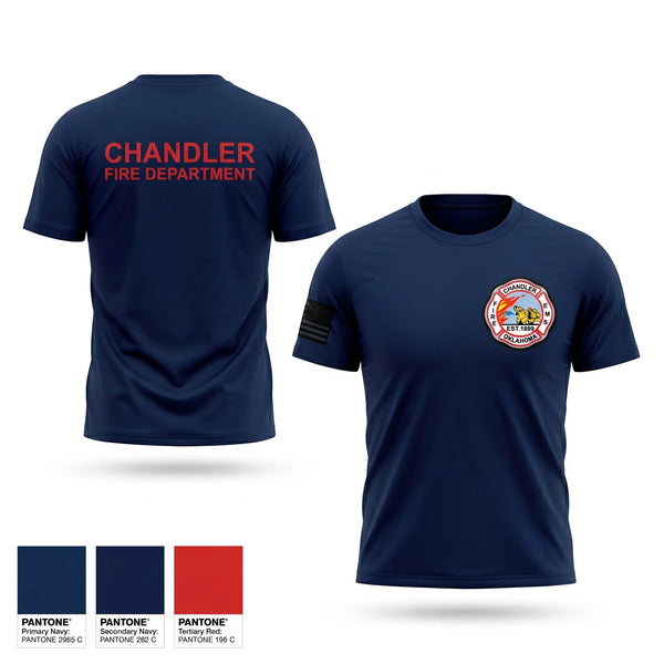 Short Sleeve Performance Shirt, Chandler Fire & EMS, Fire Department, Teamtime, Team time, sublimation, custom sports apparel, team uniforms, spirit wear, spiritwear, sports uniforms, custom shirts, team store, custom team store, fundraiser sports, apparel fundraiser