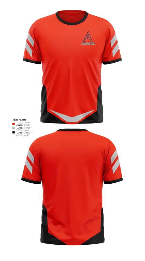 Short Sleeve Performance Shirt, St Augustine Catholic High School, Spirit Store, Teamtime, Team time, sublimation, custom sports apparel, team uniforms, spirit wear, spiritwear, sports uniforms, custom shirts, team store, custom team store, fundraiser sports, apparel fundraiser
