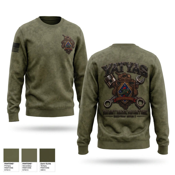 Crew Neck Sweatshirt, 3D AABN, Marines, Teamtime, Team time, sublimation, custom sports apparel, team uniforms, spirit wear, spiritwear, sports uniforms, custom shirts, team store, custom team store, fundraiser sports, apparel fundraiser
