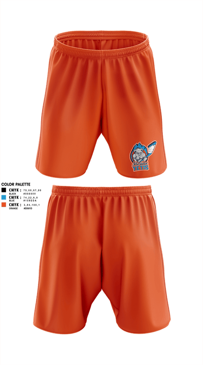 Florida Yetis 28814121 Athletic Shorts With Pockets - 3