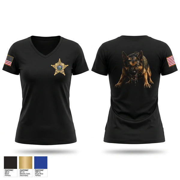 Womens Short Sleeve Vneck Shirt, Adam Squad, Police, Teamtime, Team time, sublimation, custom sports apparel, team uniforms, spirit wear, spiritwear, sports uniforms, custom shirts, team store, custom team store, fundraiser sports, apparel fundraiser
