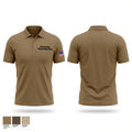 USS Bainbridge Weapons Department Short Sleeve Performance Polo - 1