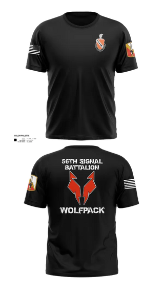 Short Sleeve Performance Shirt, 56th Signal Battalion, Army, Teamtime, Team time, sublimation, custom sports apparel, team uniforms, spirit wear, spiritwear, sports uniforms, custom shirts, team store, custom team store, fundraiser sports, apparel fundraiser