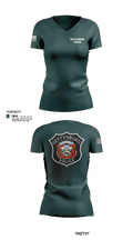 Gettysburg Police 66408629 Women's Short Sleeve V-neck Shirt - 15