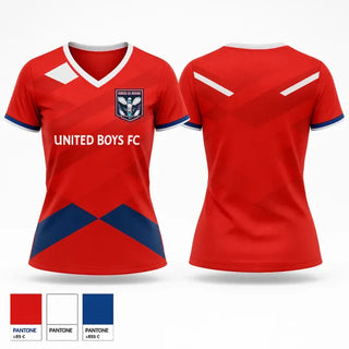 Womens Short Sleeve Vneck Shirt, The United Boy FC, Men's Soccer, Teamtime, Team time, sublimation, custom sports apparel, team uniforms, spirit wear, spiritwear, sports uniforms, custom shirts, team store, custom team store, fundraiser sports, apparel fundraiser