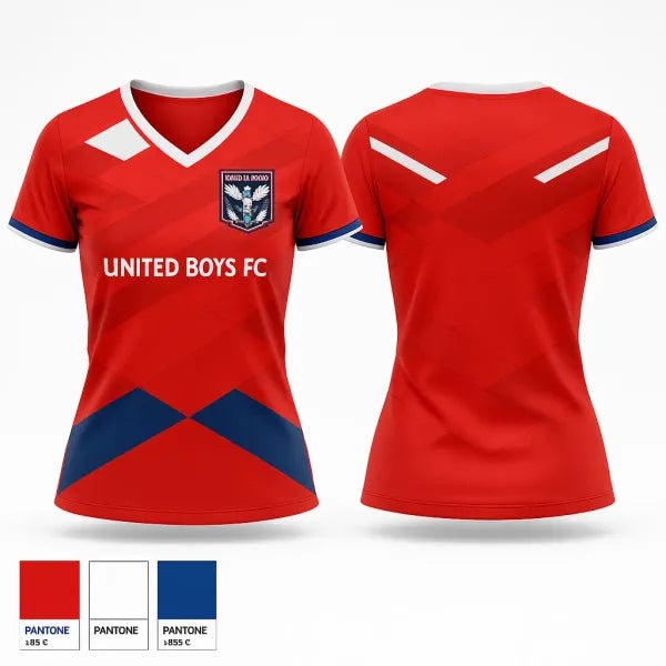 Womens Short Sleeve Vneck Shirt, The United Boy FC, Men's Soccer, Teamtime, Team time, sublimation, custom sports apparel, team uniforms, spirit wear, spiritwear, sports uniforms, custom shirts, team store, custom team store, fundraiser sports, apparel fundraiser