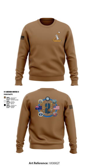 Crew Neck Sweatshirt, TM1SM2, Army, Teamtime, Team time, sublimation, custom sports apparel, team uniforms, spirit wear, spiritwear, sports uniforms, custom shirts, team store, custom team store, fundraiser sports, apparel fundraiser