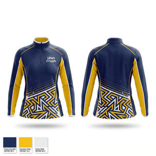 Quarter Zip Jacket, Utah Crush, Baseball, Teamtime, Team time, sublimation, custom sports apparel, team uniforms, spirit wear, spiritwear, sports uniforms, custom shirts, team store, custom team store, fundraiser sports, apparel fundraiser
