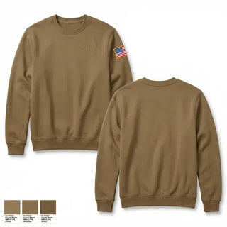Crew Neck Sweatshirt, B Co 13th Sig Bn 1st Cav Div, Army, Teamtime, Team time, sublimation, custom sports apparel, team uniforms, spirit wear, spiritwear, sports uniforms, custom shirts, team store, custom team store, fundraiser sports, apparel fundraiser