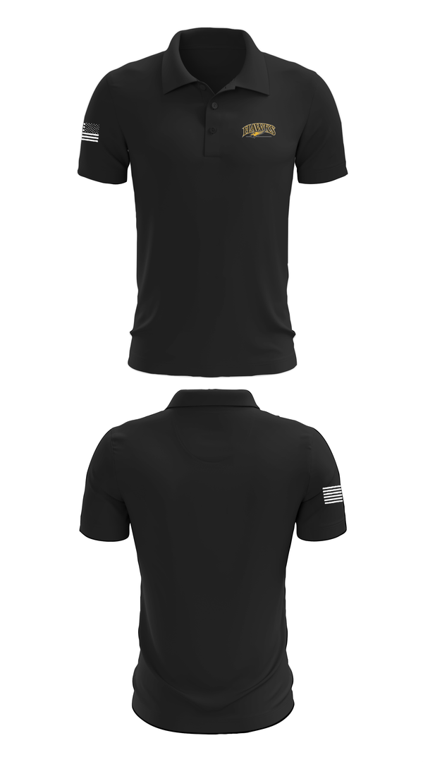 Short Sleeve Performance Polo, Hazelwood Central Hawks Volleyball, Women's Volleyball, Teamtime, Team time, sublimation, custom sports apparel, team uniforms, spirit wear, spiritwear, sports uniforms, custom shirts, team store, custom team store, fundraiser sports, apparel fundraiser