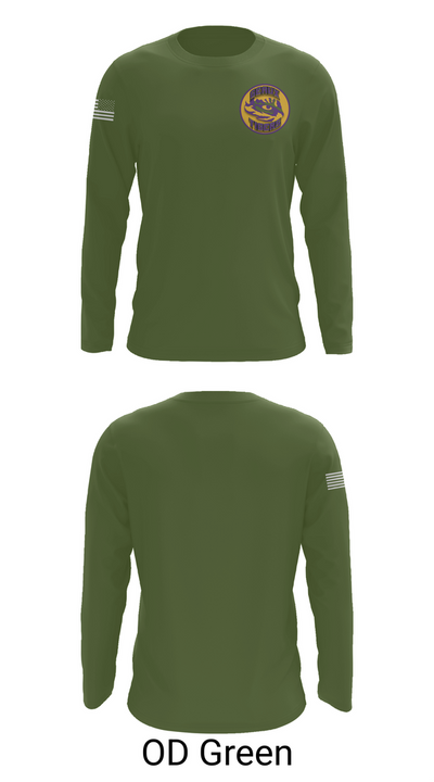 GEAUX TIGERS 48767025 Long Sleeve Performance Shirt 46
