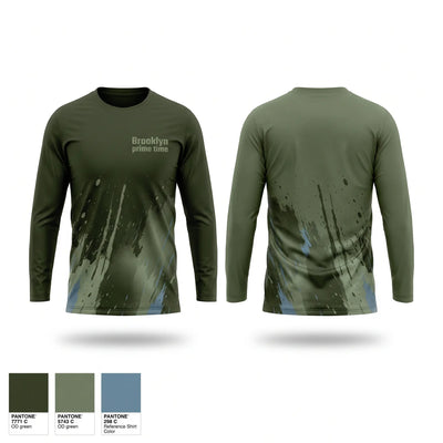 Brooklyn prime time Long Sleeve Performance Shirt - 1