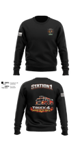Bohemia fire department 87971345 Crew Neck Sweatshirt - 100