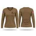 Air Warrior Women's Long Sleeve V-neck Shirt - 1