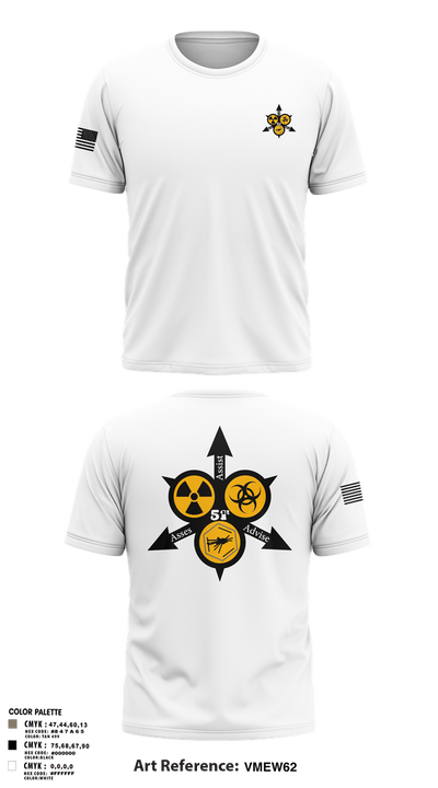 51st WMD-CST 58397941 Short Sleeve Performance Shirt - 2