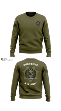 Cheyenne pd k9 Crew Neck Sweatshirt - 3