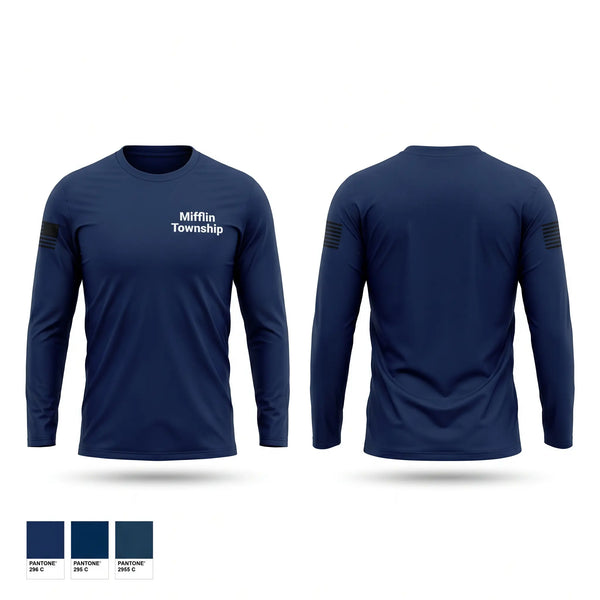 Long Sleeve Performance Shirt, Mifflin Township, Fire Department, Teamtime, Team time, sublimation, custom sports apparel, team uniforms, spirit wear, spiritwear, sports uniforms, custom shirts, team store, custom team store, fundraiser sports, apparel fundraiser