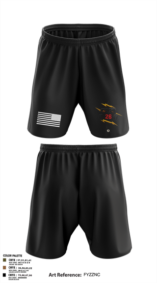 Athletic Shorts With Pockets, CDA 263, , Teamtime, Team time, sublimation, custom sports apparel, team uniforms, spirit wear, spiritwear, sports uniforms, custom shirts, team store, custom team store, fundraiser sports, apparel fundraiser