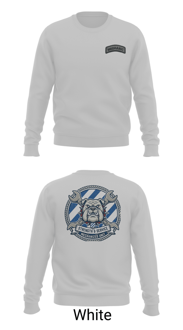 Crew Neck Sweatshirt, 3ID 3BSB BCO, Army, Teamtime, Team time, sublimation, custom sports apparel, team uniforms, spirit wear, spiritwear, sports uniforms, custom shirts, team store, custom team store, fundraiser sports, apparel fundraiser