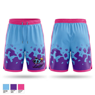 Athletic Shorts With Pockets, Tx Legends, Softball, Teamtime, Team time, sublimation, custom sports apparel, team uniforms, spirit wear, spiritwear, sports uniforms, custom shirts, team store, custom team store, fundraiser sports, apparel fundraiser