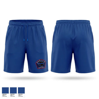 Athletic Shorts With Pockets, Anna Police Department, Police, Teamtime, Team time, sublimation, custom sports apparel, team uniforms, spirit wear, spiritwear, sports uniforms, custom shirts, team store, custom team store, fundraiser sports, apparel fundraiser
