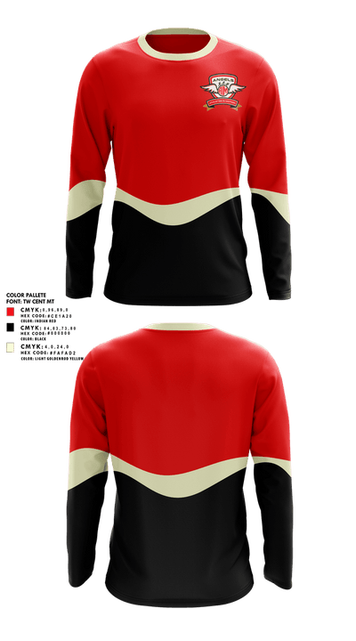 Angels the Center for Athletes in Motion 13302323 Long Sleeve Performance Shirt 1