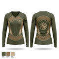 225 LSB Women's Long Sleeve V-neck Shirt - 1