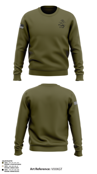 Crew Neck Sweatshirt, 1345, Marines, Teamtime, Team time, sublimation, custom sports apparel, team uniforms, spirit wear, spiritwear, sports uniforms, custom shirts, team store, custom team store, fundraiser sports, apparel fundraiser