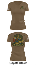 Task Force Spartan 82789422 Women's Short Sleeve V-neck Shirt - 8