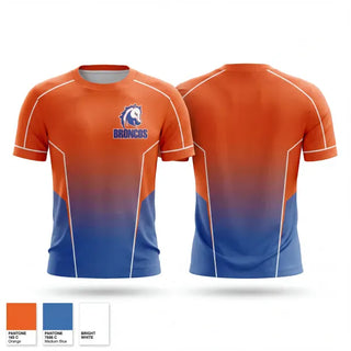 Short Sleeve Performance Shirt, GVYF Broncos, , Teamtime, Team time, sublimation, custom sports apparel, team uniforms, spirit wear, spiritwear, sports uniforms, custom shirts, team store, custom team store, fundraiser sports, apparel fundraiser
