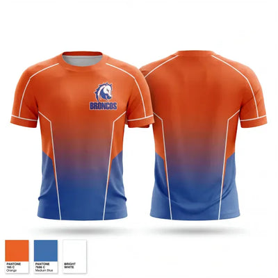 GVYF Broncos 9507549 Short Sleeve Performance Shirt - 1