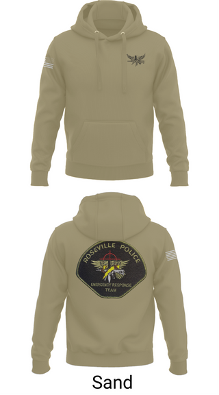 Hoodie, Roseville E.R.T., , Teamtime, Team time, sublimation, custom sports apparel, team uniforms, spirit wear, spiritwear, sports uniforms, custom shirts, team store, custom team store, fundraiser sports, apparel fundraiser