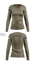 Army Software Factory Women's Long Sleeve V-neck Shirt - 21