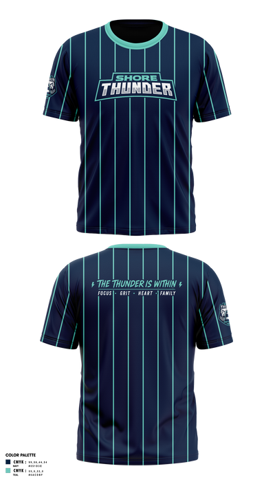 Shore Thunder Short Sleeve Performance Shirt - 2